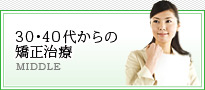 30･40代からの治療